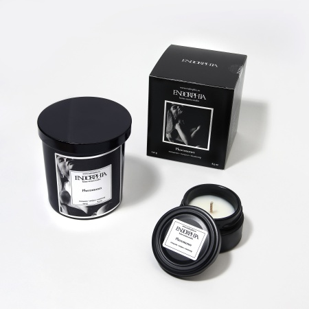Аромасвеча Endorphia, Black, аромат  Pheromones , 50 мл